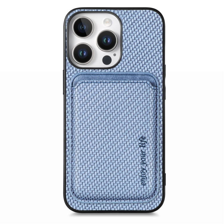 Carbon Fiber Leather Card Magsafe Phone Case