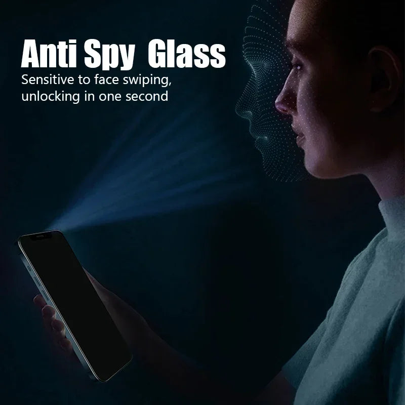 iPhone Anti Spy Privacy Tempered Glass Screen Protector