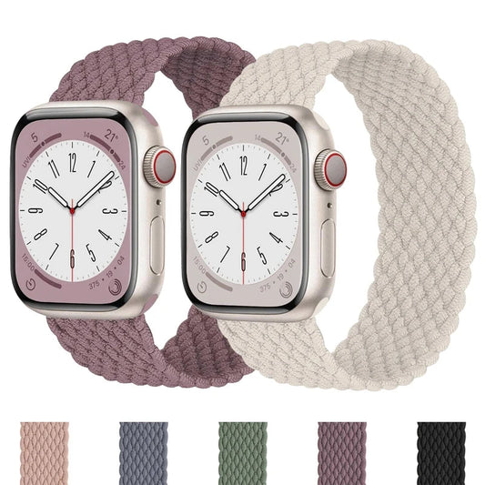 Stylish Braided Apple Watch Band Strap – Premium Comfort & Durability