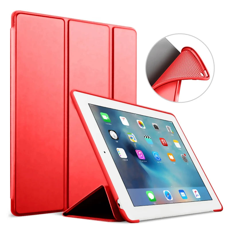 Premium iPad TPU Soft Shell with Flip Cover – Sleek & Protective Smart Case