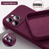 Liquid Silicone Solid Color iPhone Protection Case