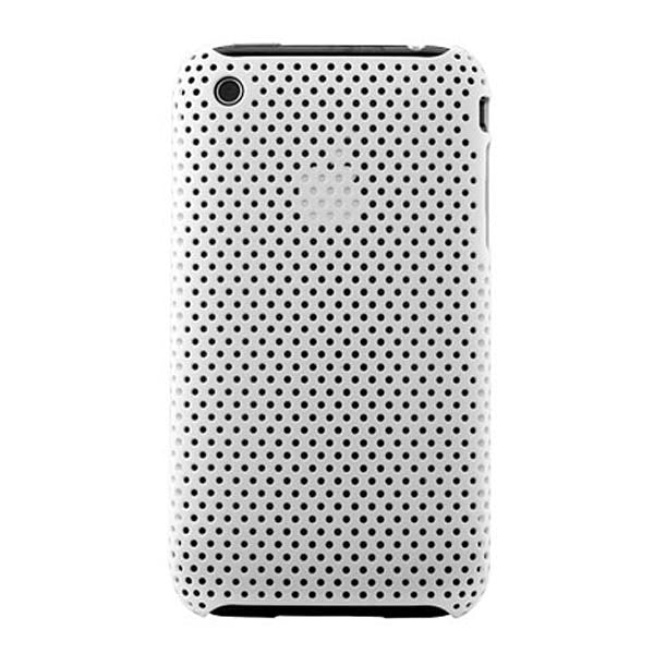 Perforated iPhone 3G 3GS Snap Case - White - iPhone Accessories - iPhone 3G 3GS Cases & Covers NZ - 1