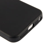TPU Leather Trim iPhone SE / 5 / 5S Case Cover - Black - iPhone Accessories - iPhone SE Case | iPhone 5 5S Cases - 6
