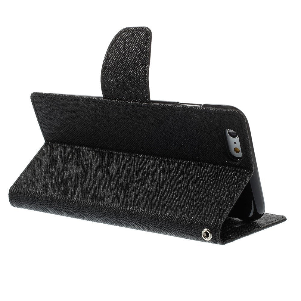 Mercury PU Leather Wallet case iPhone 6/6S Plus Black - iPhone Accessories - iPhone 6 Plus Case | iPhone 6S Plus Case - 5