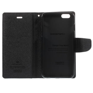 Mercury PU Leather Wallet case iPhone 6/6S Plus Black - iPhone Accessories - iPhone 6 Plus Case | iPhone 6S Plus Case - 7