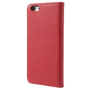 iPhone 6 6S Leather Wallet Stand Case - Red - iPhone Accessories - iPhone 6 Case | iPhone 6S Case - 2