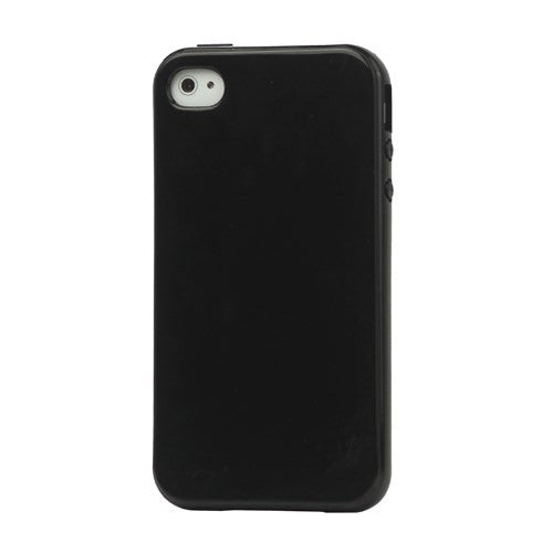 Lustrous TPU Case for iPhone 4 4S - Black - iPhone Accessories - iPhone 4 Cases | iPhone 4S Case - 1