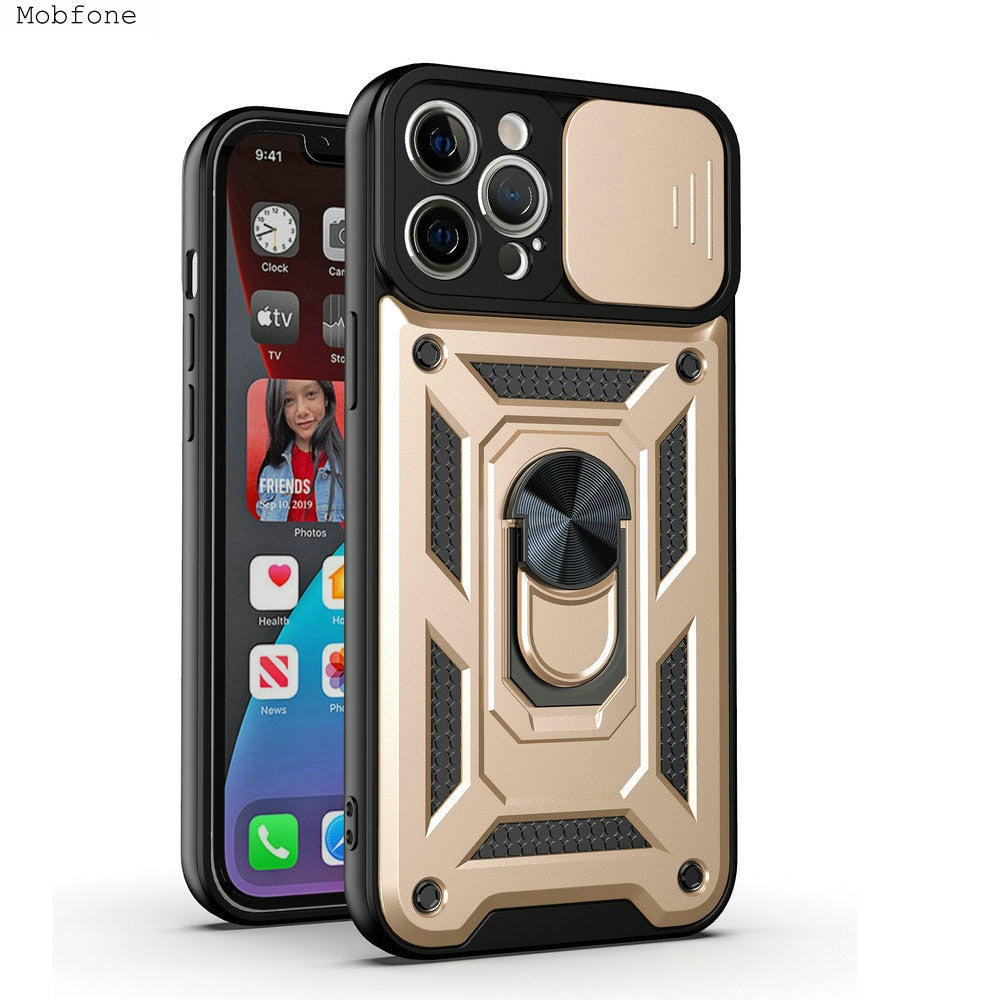Camshield Magnetic Holder Case For iPhone
