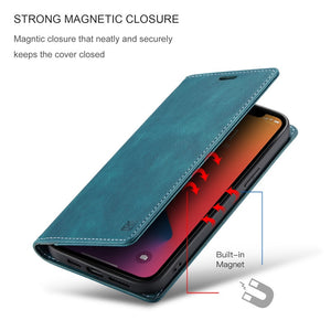 RFID Case Wallet Magnetic Card Cover for iPhone 13 14 Series