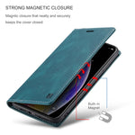 RFID Case Wallet Magnetic Card Cover for iPhone X XS Series