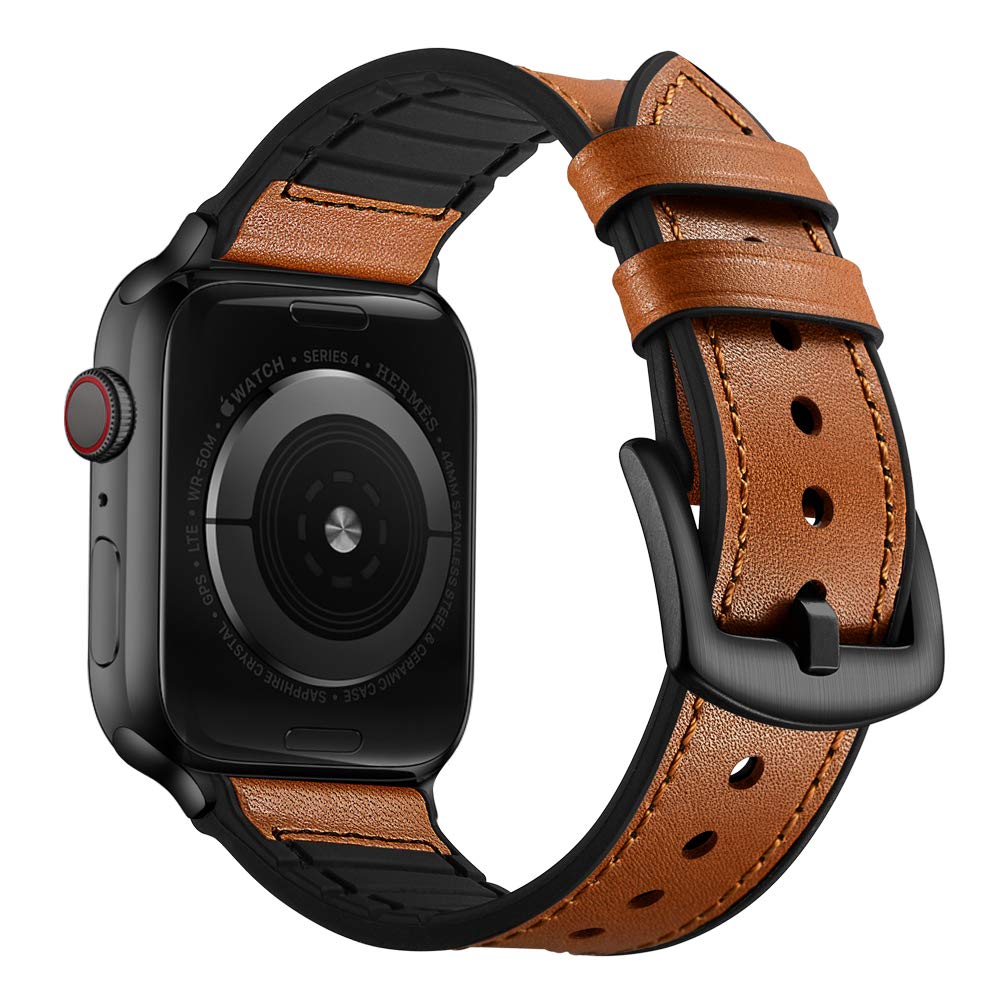 Leather strap For Apple watch band
