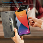 RFID Case Wallet Magnetic Card Cover for iPhone 11 12 Series