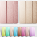 Transparent Back Ultra Slim Light Weight Trifold Smart Cover Case for iPad 2/3/4