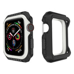 ProBefit Silicone+PC Hard Armor Case for Apple Watch Frame Full Protective Bumper