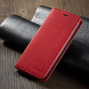 iPhone Wallet PU Leather Case Cover with Card Holder