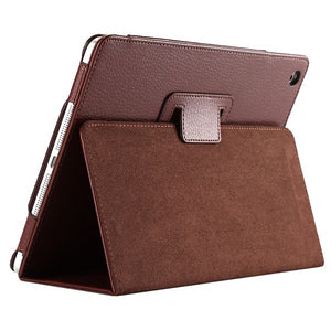 Litchi protective PU leather case for iPad 2/3/4 with sleep wake up function - iPhone Accessories - iPad Cases & Covers - 5
