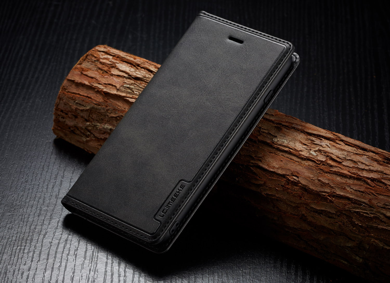 PU Leather Flip Wallet Card Holder Case For iPhone