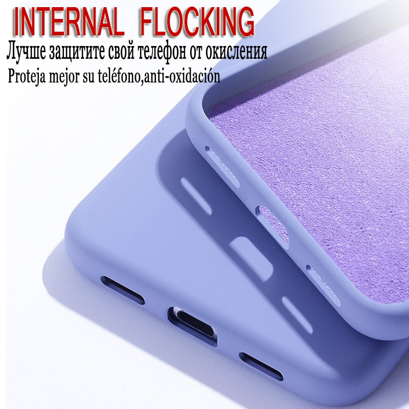 Quality Silicone Soft TPU Cover Case for iPhone