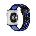 Flexible Breathable Silicone Sports Band for Apple Watch Series 1&2 42MM 38MM