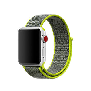 Lightweight Breathable Nylon Sport Loop Band for Apple Watch 42MM 38MM
